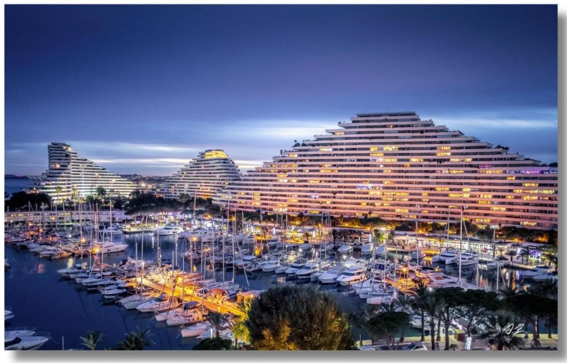 Studio Port Marina - Parking Prive, Climatise Au Ducal Villeneuve-Loubet Exterior photo